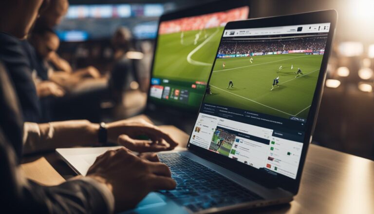 In-play betting (taruhan saat pertandingan berlangsung)