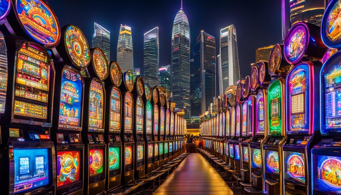 Slot casino online di Singapura dengan jackpot besar